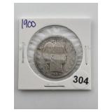 1900 Barber Half Dollar Coin