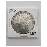 1896 Morgan Silver Dollar Coin
