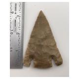 3 & 1/4" Calf Creek Indian Artifact Arrowhead