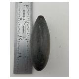 Hematite Plummet Indian Artifact Arrowhead
