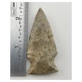 Side Notch Indian Artifact Arrowhead