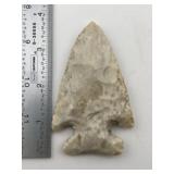 3 & 3/4" Thebes Indian Artifact Arrowhead