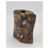 Conglomerate Hour Glass Bannerstone Indian Artifac