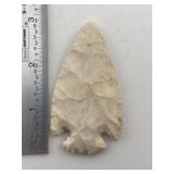 2 & 7/8" Dovetail Indian Artifact Arrowhead