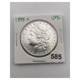 1898 O UNC Morgan Silver Dollar Coin