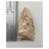 2 & 1/4" Cache River Indian Artifact Arrowhead