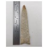 6 & 1/8" Finely made Dalton exceptional flaking ve