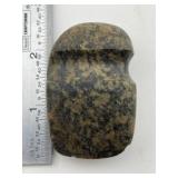 Miniature Grooved Axe Indian Artifact Arrowhead