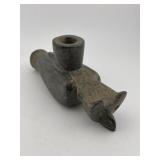 Owl Effigy Stone Pipe Indian Artifact Arrowhead