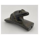 Frog Effigy Hopewell Pipe Indian Artifact Arrowhea