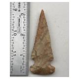 3" Side Notch Indian Artifact Arrowhead