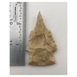 2 & 1/2" Drill Indian Artifact Arrowhead