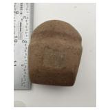 Miniature Grooved Axe Indian Artifact Arrowhead