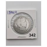 1894 O Barber Half Dollar Coin