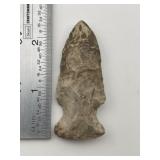 2 & 1/4" Side Notch Indian Artifact Arrowhead