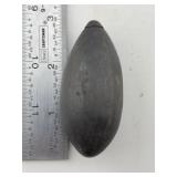 Hematite Plummet Indian Artifact Arrowhead