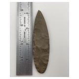 Agate Basin Indian Artifact Arrowhead