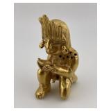 Human Effigy Tumbaga Tairona Gold Figurine UNKNOWN
