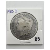 1900 S Morgan Silver Dollar Coin