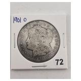 1901 O Morgan Silver Dollar Coin