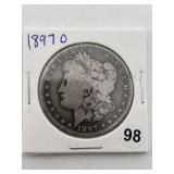 1897 O Morgan Silver Dollar Coin