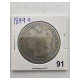 1899 O Morgan Silver Dollar Coin