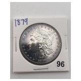 1879 Morgan Silver Dollar Coin