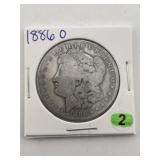1886 O Morgan Silver Dollar Coin