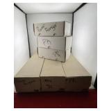 Group of 6 DC & Power Rangers Cards