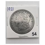 1921 Morgan Silver Dollar Coin
