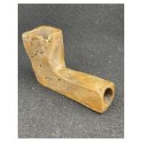 Stone Pipe Indian Artifact Arrowhead