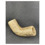 Stone Elbow Pipe Indian Artifact Arrowhead