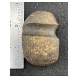 Hematite Grooved Axe Indian Artifact Arrowhead