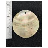 Shell Pendant Indian Artifact Arrowhead