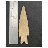 Pedernales from Texas Indian Artifact Arrowhead