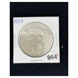 1923 Peace Silver Dollar Coin