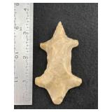 Lizard Effigy Indian Artifact Arrowhead
