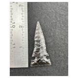 Obsidian Arrow Point Indian Artifact Arrowhead