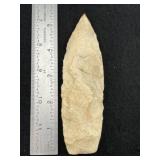 Agate Basin Indian Artifact Arrowhead