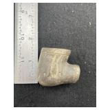 Pottery Pipe Indian Artifact Arrowhead