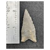 Dalton Indian Artifact Arrowhead