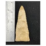 Dalton Indian Artifact Arrowhead
