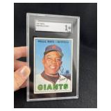 1967 Topps Willie Mays Baseball Card