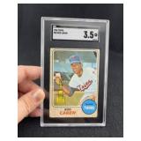 1969 Topps Rod Carew Baseball Card