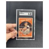 1959 Topps Roger Maris Baseball Card