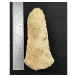 Chipped Celt Indian Artifact Arrowhead