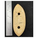 Gorget Indian Artifact Arrowhead