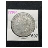 1889 O Morgan Silver Dollar Coin