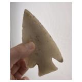 Novaculite Calf Creek Indian Artifact Arrowhead