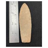 Agate Basin Indian Artifact Arrowhead
